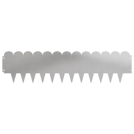 Plænekant 30 pcs 103 x 25 cm Stål Sølv