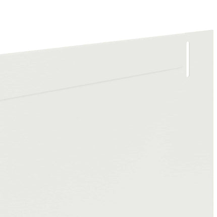 Plænekant 30 pcs 102 x 10 x 4 cm Stål Hvid