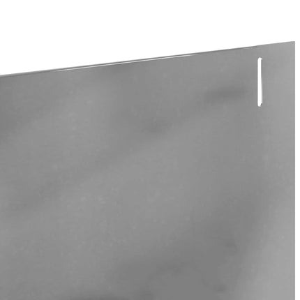 Plænekant 30 pcs 102 x 10 x 4 cm Stål Sølv