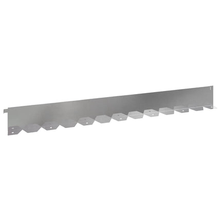 Plænekant 30 pcs 102 x 10 x 4 cm Stål Sølv