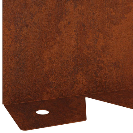 Plænekant 30 pcs 102 x 10 x 4 cm Stål Rusten
