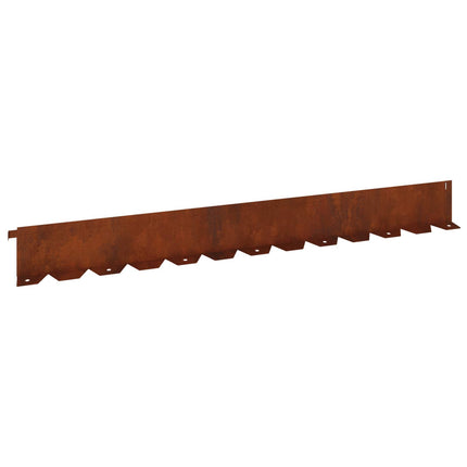 Plænekant 30 pcs 102 x 10 x 4 cm Stål Rusten