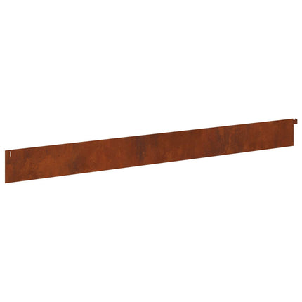 Plænekant 30 pcs 102 x 10 x 4 cm Stål Rusten