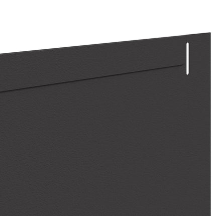Plænekant 30 pcs 102 x 15 x 4 cm Stål Sort