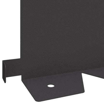 Plænekant 30 pcs 102 x 15 x 4 cm Stål Sort