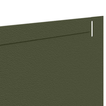 Plænekant 10 pcs 102 x 15 x 4 cm Stål Olivengrøn