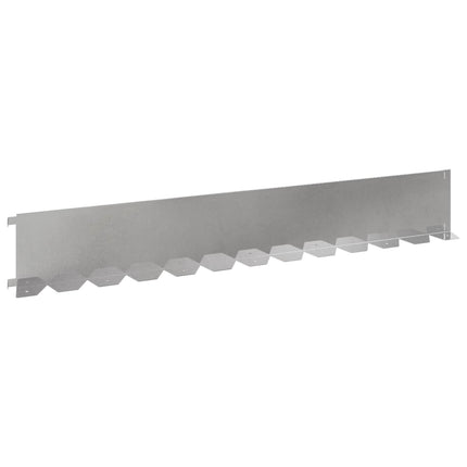 Plænekant 30 pcs 102 x 15 x 4 cm Stål Sølv