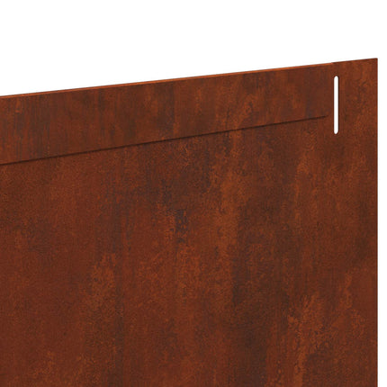 Plænekant 20 pcs 102 x 15 x 4 cm Stål Rusten