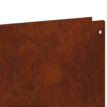 Plænekant 10 pcs 100 x 12 cm Stål Rusten