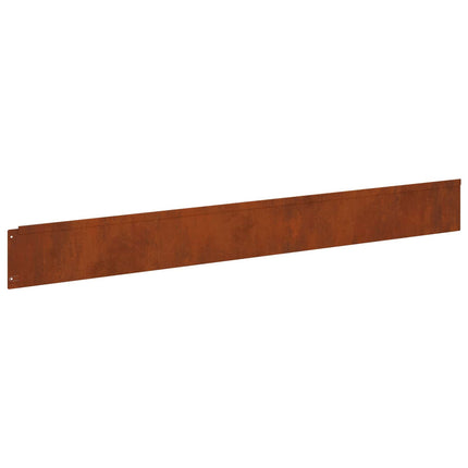 Plænekant 50 pcs 100 x 12 cm Stål Rusten