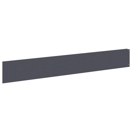 Plænekant 10 pcs 100 x 15 cm Stål Antracit