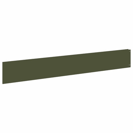 Plænekant 30 pcs 100 x 15 cm Stål Olivengrøn