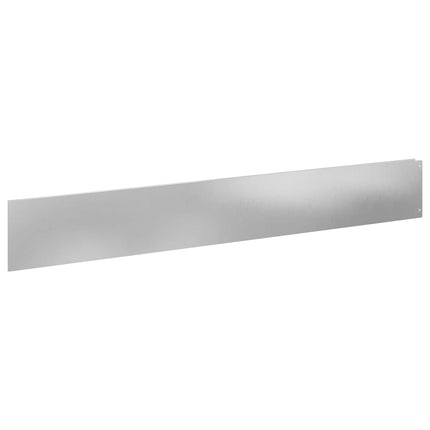 Plænekant 30 pcs 100 x 15 cm Stål Sølv