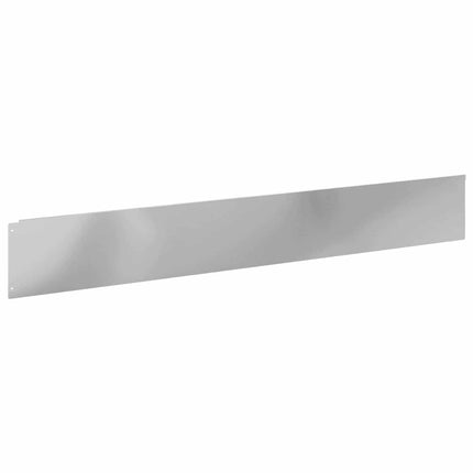 Plænekant 10 pcs 100 x 15 cm Stål Sølv