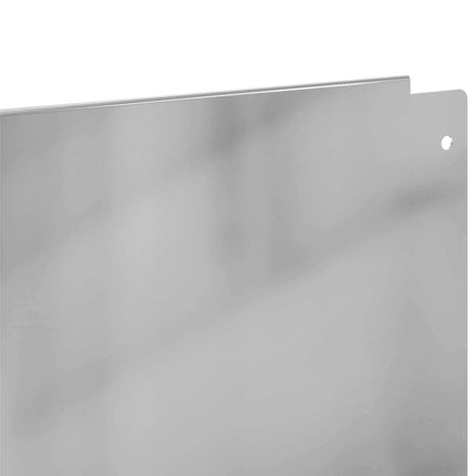 Plænekant 20 pcs 100 x 18 cm Stål Sølv