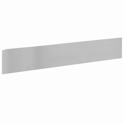 Plænekant 20 pcs 100 x 18 cm Stål Sølv