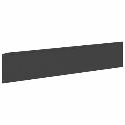 Plænekant 20 stk. 100 x 22 cm Stål Sort