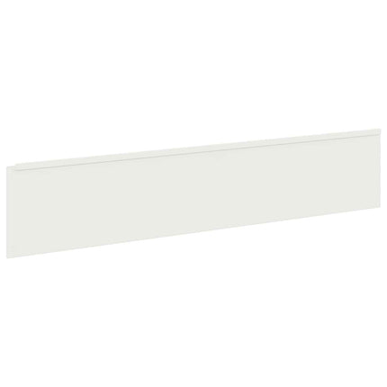Plænekant 10 stk. 100 x 22 cm Stål Hvid