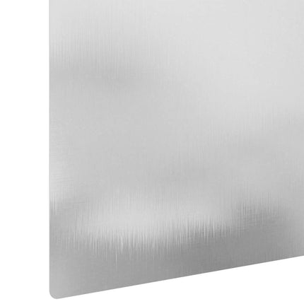 Plænekant 20 stk. 100 x 22 cm Stål Sølv