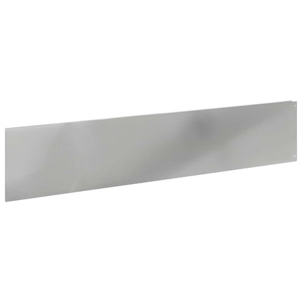 Plænekant 10 pcs 100 x 22 cm Stål Sølv