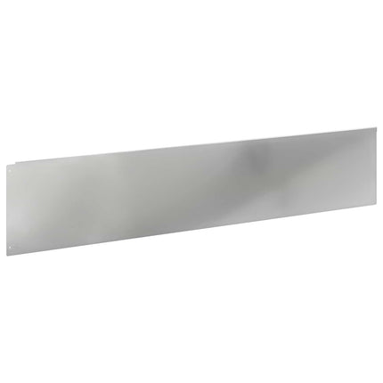 Plænekant 10 pcs 100 x 22 cm Stål Sølv
