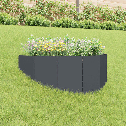 Plænekant 100 x 45 cm Stål Antracit