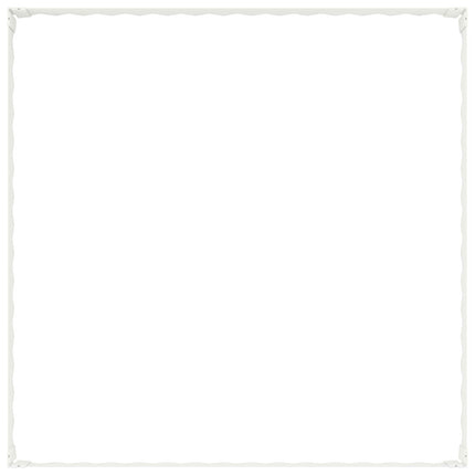 Plænekant 100 x 100 x 20 cm Stål Hvid