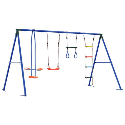 Udendørs Svingesæt Flerfarvet 330 x 185 x 185 cm Stål og PE