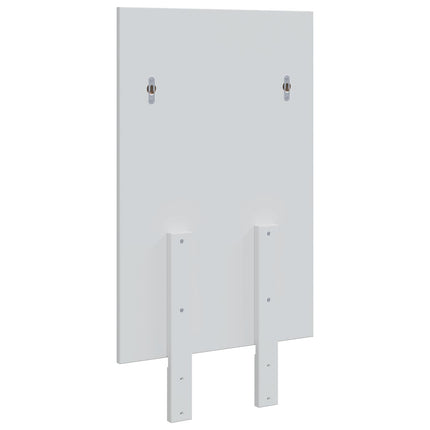 Spejl FAUSKE Hvid 43 x 3,5 x 77 cm Rektangulær