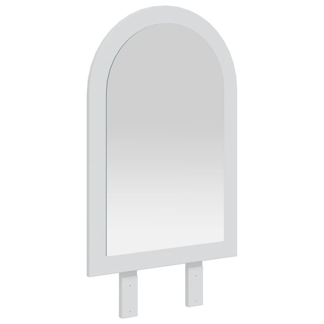 Spejl FAUSKE Hvid 43 x 3,5 x 77 cm Kun til indendørs brug