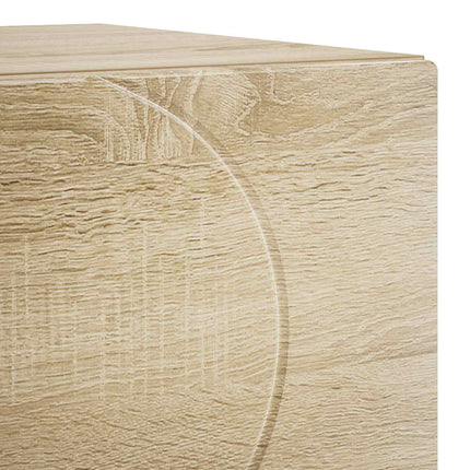 Natskab 2 stk. Sonoma-eg 33,5 x 34,5 x 50 cm Konstrueret træ