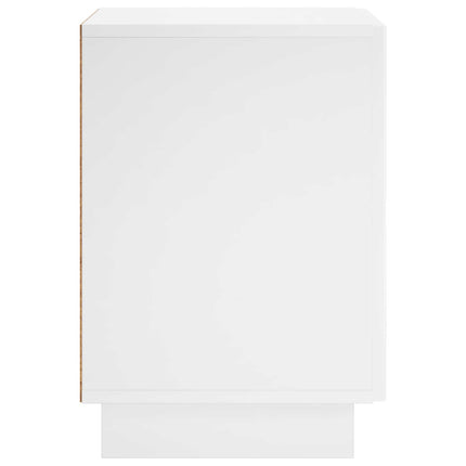 Natskab Hvid højglans 33,5 x 34,5 x 50 cm Konstrueret træ