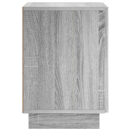 Natskab 2 pcs Grå Sonoma 33,5 x 34,5 x 50 cm Konstrueret træ
