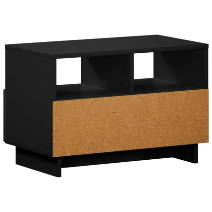 TV-bord 60 x 34,5 x 40 cm Sort Konstrueret træ