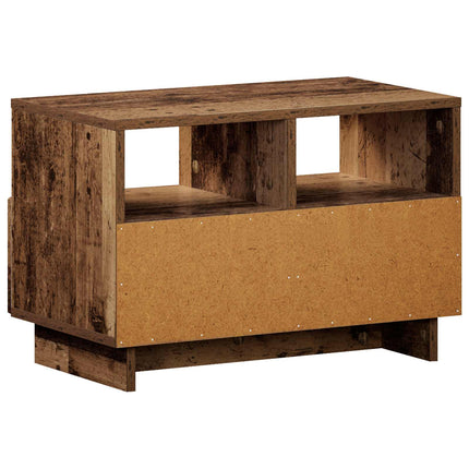 TV-bord 60 x 34.5 x 40 cm Gammelt træ Konstrueret træ
