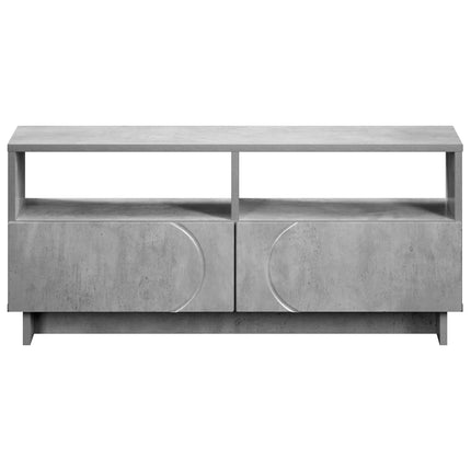 TV-bord 90 x 34.5 x 40 cm Betongrå Konstrueret træ