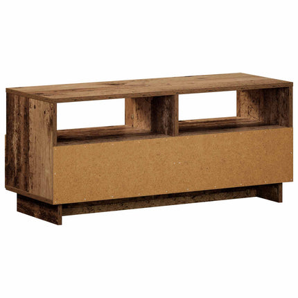 TV-bord 90 x 34.5 x 40 cm Gammelt træ Konstrueret træ