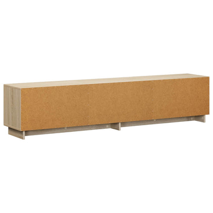 TV-bord 179,5 x 34,5 x 40 cm Sonoma-eg Konstrueret træ