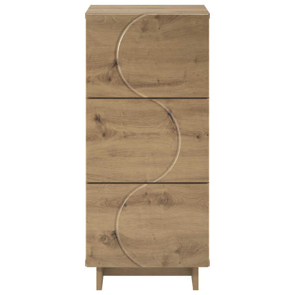 Skænk Artisan-eg 33,5 x 34,5 x 75 cm Konstrueret træ
