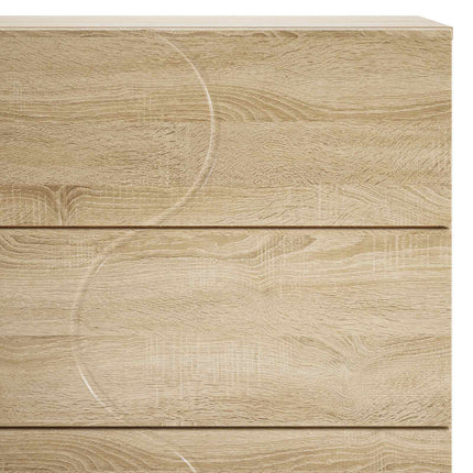 Skænk Sonoma-eg 70 x 38 x 75 cm Konstrueret træ