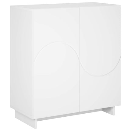 Skænk Hvid 67 x 34,5 x 75 cm Konstrueret træ