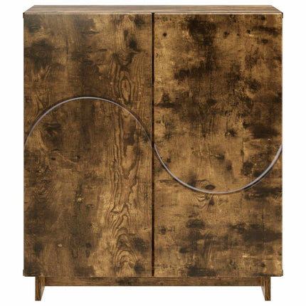 Skænk Røget eg 67 x 34,5 x 75 cm Konstrueret træ