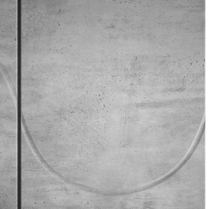 Sideboard Betongrå 85.5 x 31 x 75 cm Konstrueret træ