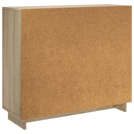 Sideboard Sonoma-eg 85.5 x 31 x 75 cm Konstrueret træ