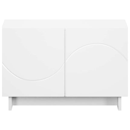 TV-bord 60 x 34.5 x 40 cm Hvid Konstrueret træ