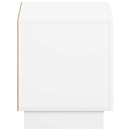TV-bord 60 x 34.5 x 40 cm Hvid Konstrueret træ