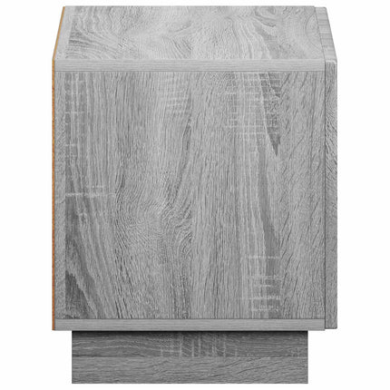 TV-bord 60 x 34.5 x 40 cm Grå Sonoma Konstrueret træ