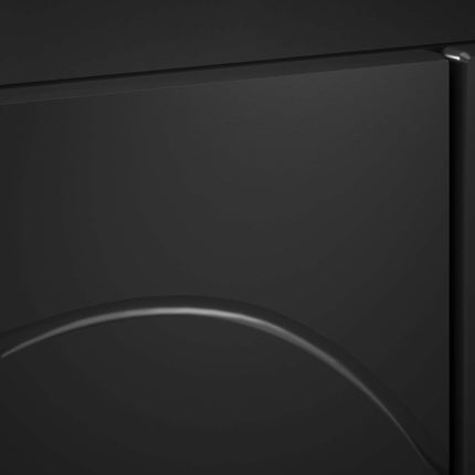 TV-bord 90 x 34.5 x 40 cm Sort Konstrueret træ