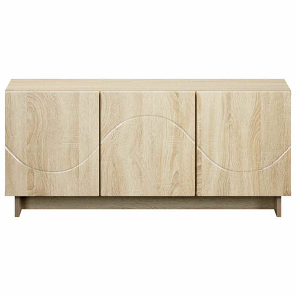 TV-bord 90 x 34.5 x 40 cm Sonoma-eg Konstrueret træ