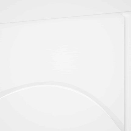 TV-bord 90 x 34.5 x 40 cm Hvid højglans Konstrueret træ